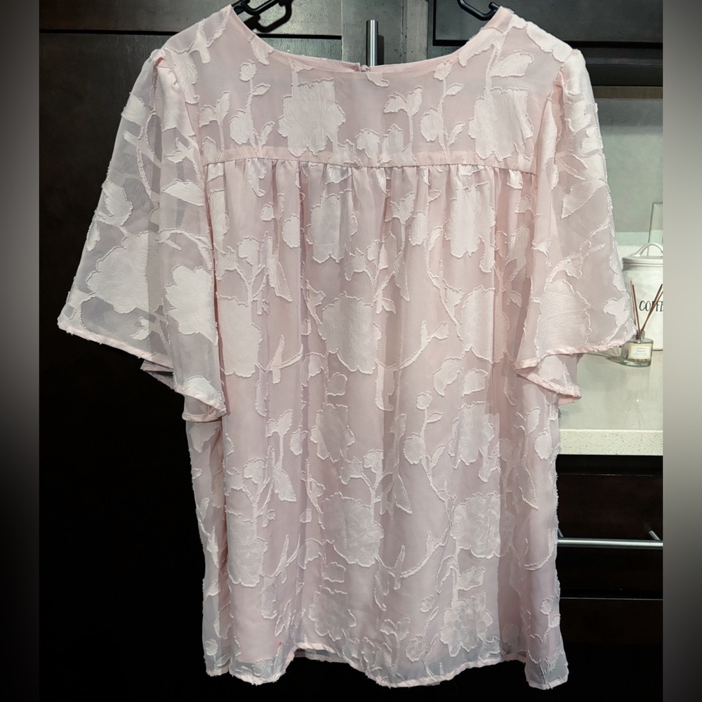 Floral Pink Blouse
